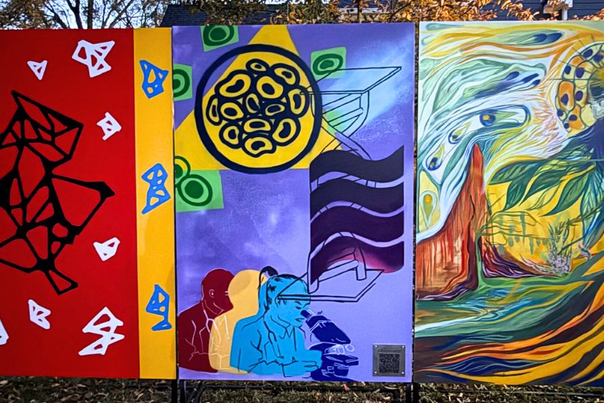 Brushstrokes of Discovery Mural